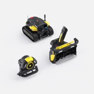 Yarbo snow blower and leaf blower bundle