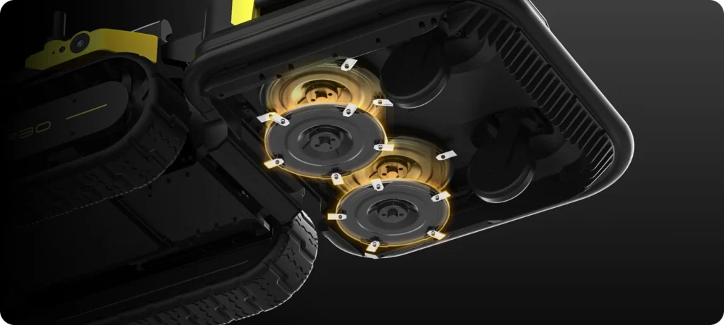 Yarbo lawn mower razor blade disks