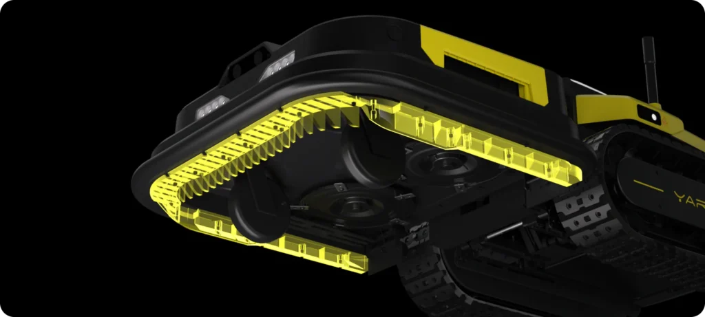 Yarbo lawn mower skid shoe