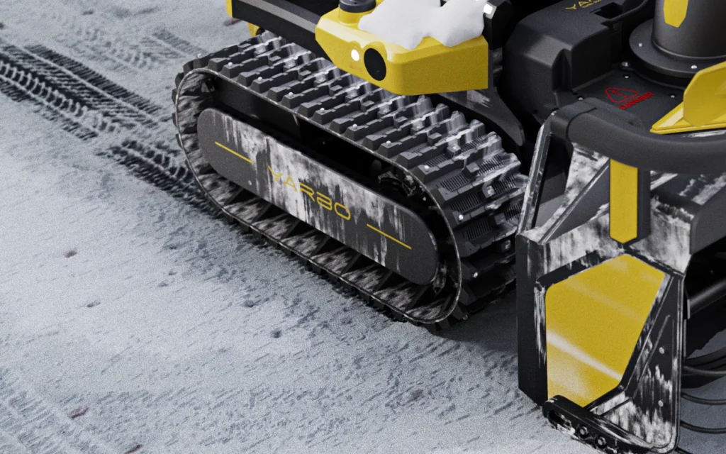 Yarbo snow blower treads